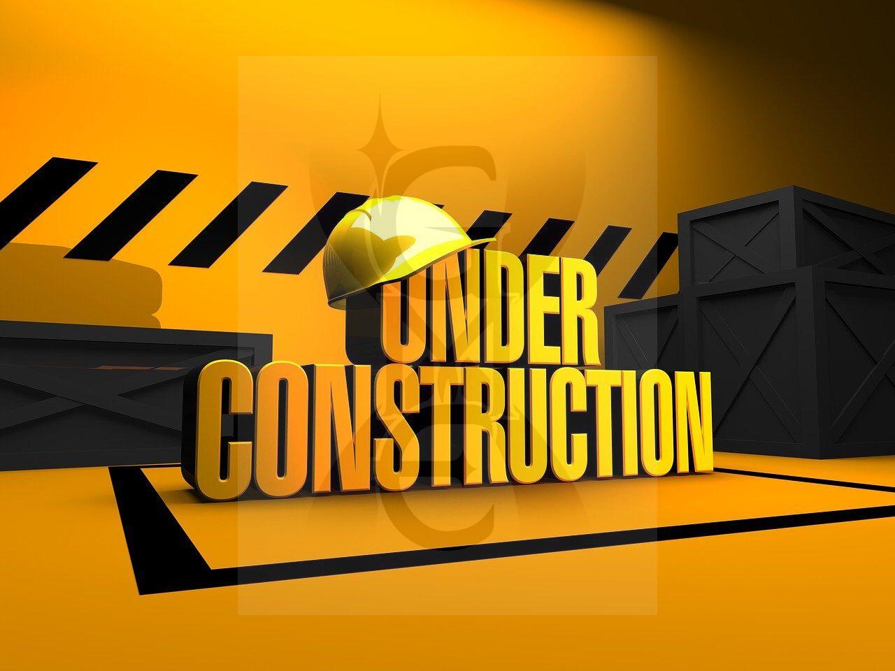 Photo by QuinceCreative under construction, construction site, build, work, architecture, building, industry, development, repair, warning, safety, yellow, danger, structure, industrial, progress, engineering, 3d, font, render, 3d render, under construction, under construction, under construction, under construction, under construction, safety