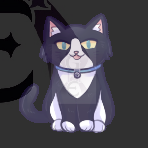 noctisrain happy cat sticker