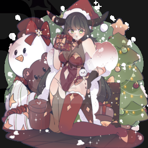 cocomyuu christmas sticker